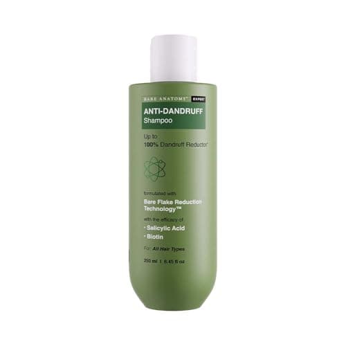 Image of Bare Anatomy Expert Anti-Dandruff Shampoo | Targets Oily Scalp and Sheds Dry Flakes Clears Away Dandruff Flakes Relieves from Excessive Oil | 250 ml