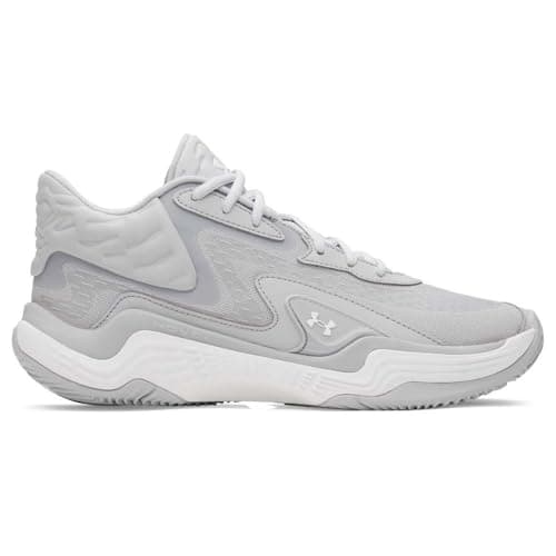 Image of Under Armour Spawn 7 Mid Basketball Shoes UK 11.5 Grey