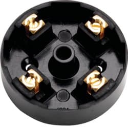Image of 4X20A Small 20A 4 Way Lighting Terminal Junction Box - Brown. HAGER J201. 59MM (2)