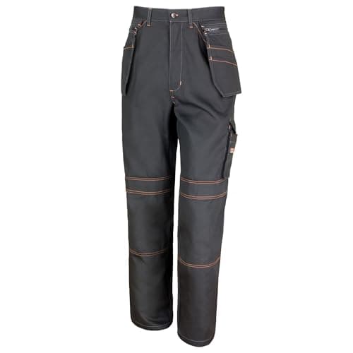 Image of Result R323X Work-Guard Lite X-Over Holster Trousers - Black, X-Large