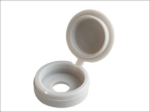 Image of Hinged Cover Cap Grey No.6-8 Bag 100