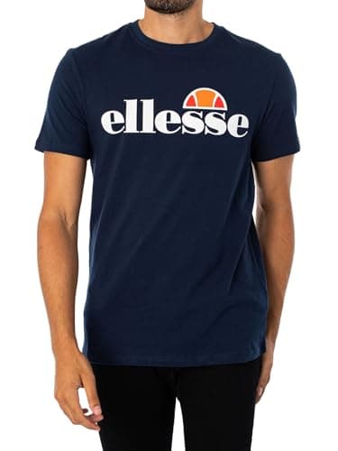 Image of Ellesse Mens Sl Prado Tee T-Shirt, Navy, M EU