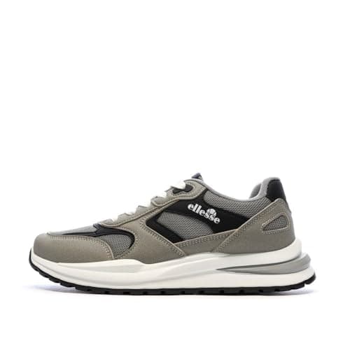 Image of Ellesse Men's Black/Grey Sneakers Taupe, grey, 7 UK