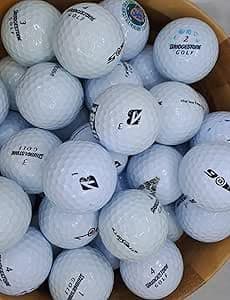 Image of SDP Golf Balls – Premium Used Lake Balls Grade B Recycled Lake Balls for Bridgestone Golf Balls - Mixed Models - Used, Not New (40)