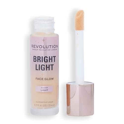 Image of Makeup Revolution Bright Light Face Glow, Brightening Skin Tint, Radiant Finish, Gleam