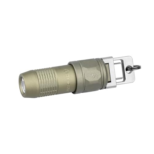Image of OLIGHT iUltra Keychain Light 80 Lumens EDC Rechargeable Mini Torch, Magnetic Base Lamp with Integrated USB-C Plug, High Performance Compact LED Flashlight for Daily Carry (Olive Green)