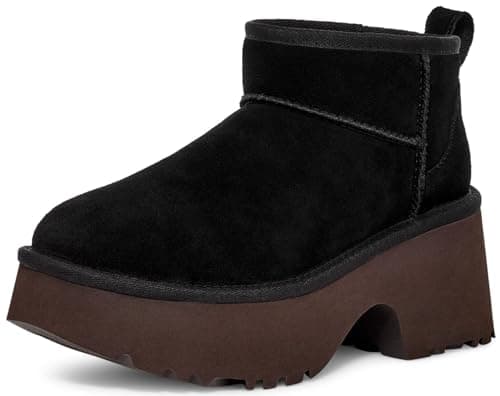 Image of Ugg Classic Ultra Mini New Heights Womens - Black - 37 EU