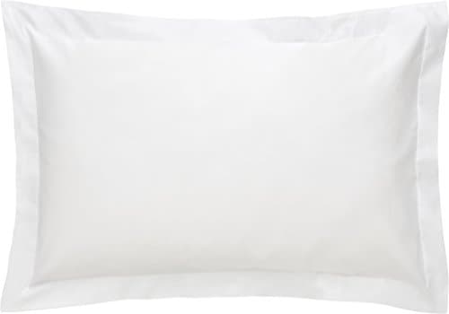 Image of Sheridan Tailored Pair Pillowcases, Cotton, Snow, Full