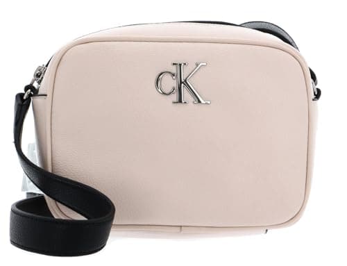 Image of Calvin Klein cross body bag evening bag CKJ Minimal Monogram Camera Bag18 Ballet beige