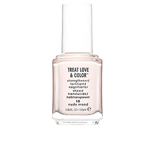 Image of essie Nail Polish Strengthening Treat Love Colour 10 Nude Mood TLC Care Nail Varnish 13.5 ml
