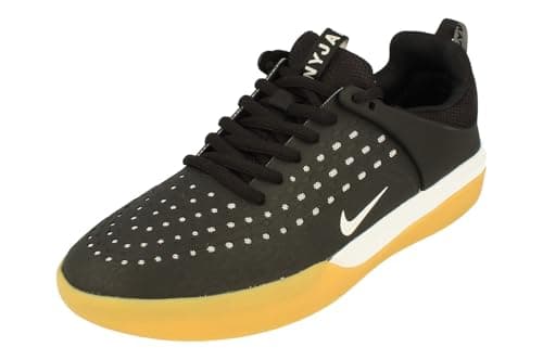 Image of NIKE SB Zoom Nyjah 3 Mens Trainers DV7896 Sneakers Shoes (UK 6.5 US 7.5 EU 40.5, Black White 001)