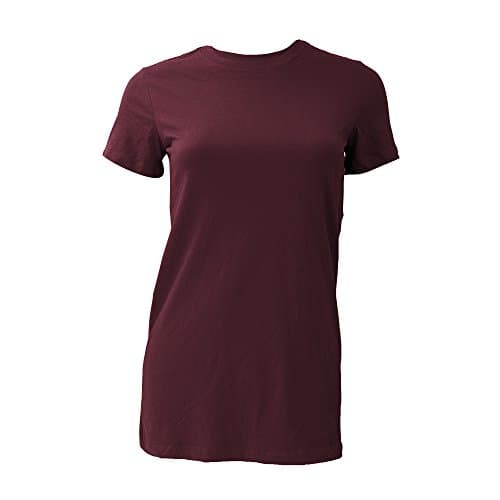 Image of Bella Ladies/Womens The Favourite Tee Short Sleeve T-Shirt (L) (Maroon)