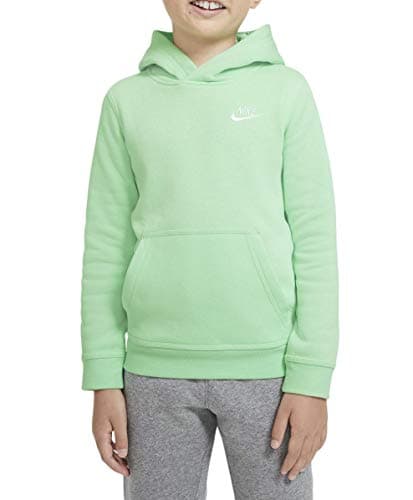 Image of Nike Boys NSW Pull Over Hoodie Club - Green - Medium