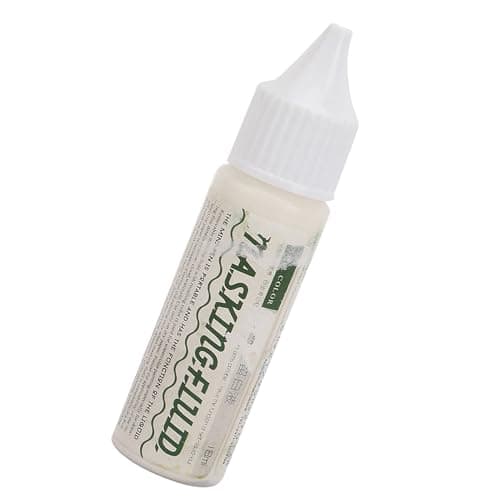 Image of Smandy Watercolor Masking Fluid, Paint Mediums & Additives Liquid Precise White Space for Watercolor Supplies Water Based Latex Art Projects Masking Fluid, Pigment Covering (18ml)