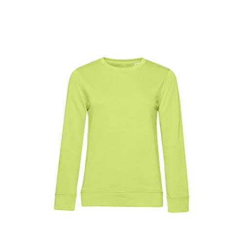 Image of B&C Womens/Ladies Organic Sweatshirt (XL) (Lime Green)