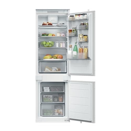 Image of Hoover H-Fridge 400 Integrated Fridge Freezer, E Rated, Low Frost, hOn App Connectivity, 268L Total Capacity, White, 54x55x177 cm - HONBQL3518EVK-UK