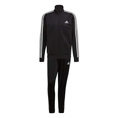 Image of Adidas GK9651 M 3S TR TT TS Tracksuit Top:black/white Bottom:BLACK/WHITE 5254
