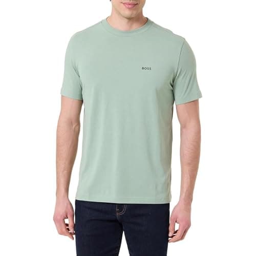 Image of BOSS Men's T-Shirt, Open Green 359, 4XL