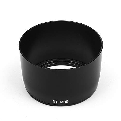 Image of Fotover ET-65 III Lens Hood Replacement Sun Shade for Canon EF 85mm f/1.8 USM&EF 135mm f/2.8 SOFTFOCUS&EF 100-300mm f/4.5-5.6 USM lenses
