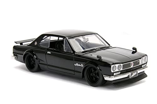Image of Jada 1:24 Brian's 1971 Skyline 2000 GT-R-Black, Metal, One Size