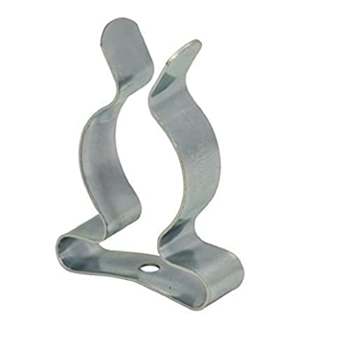 Image of Merriway® BH01981 (5 Pcs) Tool Storage Terry Clip Spring Steel Bright Zinc Plated, 38 - 50mm (1.1/2 - 2 inch) - Pack of 5 Pieces