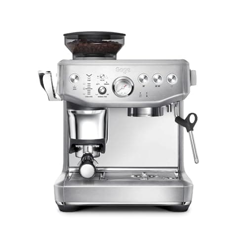 Image of Sage - The Barista Express Impress - Bean to Cup Coffee Machine with Grinder and Milk Frother, 9 bar, PID Temperature Control, 1850 W, Cappucino, Espresso Maker,With Milk Jug, Brushed Stainless Steel