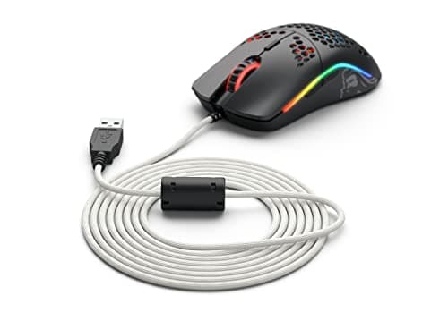 Image of Glorious PC Gaming Race compatible Ascended Cable V2 - Arctic White