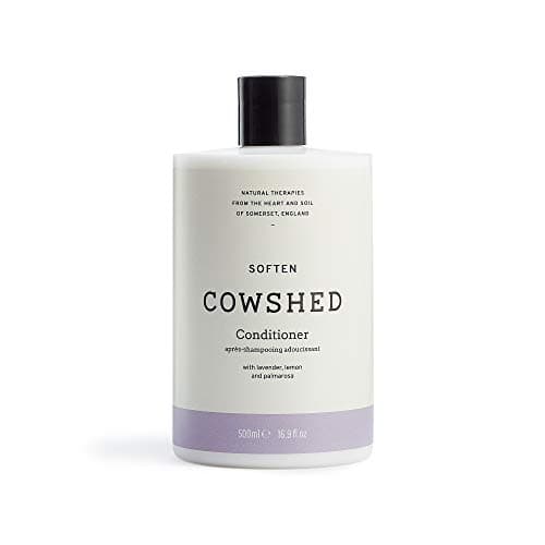 Image of Cowshed Soften Conditioner 500ml | Gentle Conditioner for All Hair Types | Natural, Vegan, & Paraben Free | Softening & Brightening with May Chang, Lemon, and Lavender