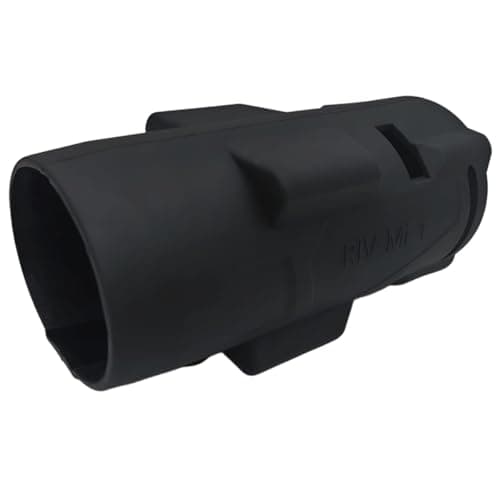 Image of High Torque Impact Wrench Protective Boot Rubber Sleeve 49-16-2967 for Milwaukee M18 FUEL 1/2" High Torque Impact Wrench with Friction Ring 2967-20,Black (Boot-Only)