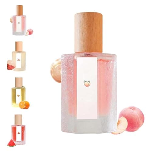 Image of Peach Scented Fragrance Spray,Natural Hair & Body Mist Sprays,Long Lasting Refresh Fruit Woody Floral Fragrance Perfumes for Women (Peach Flavor)