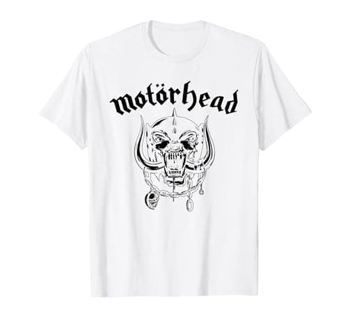 Image of Motörhead – Flat Warpig White T-Shirt, Men, White, Small