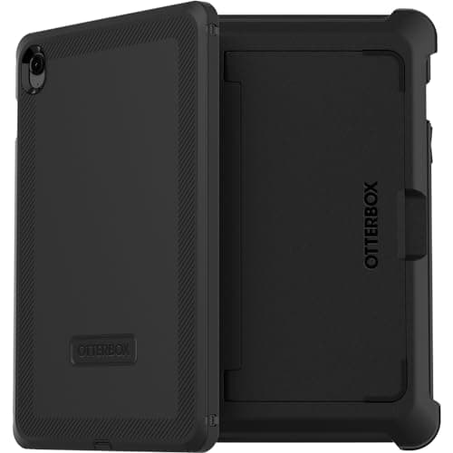 Image of OtterBox Defender Case for Samsung Galaxy Tab S10 Lite/S10 FE/S9 FE, Shockproof, Ultra-Rugged Protective Case with built in Screen Protector, 2x Tested to Military Standard, Black