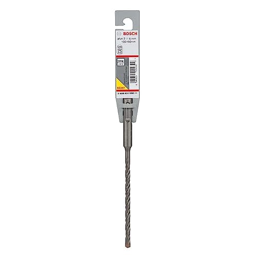 Image of Bosch 2608831008 "SDS Plus-3" Hammer Drill Bit, 0 V, Grey, 6 x 100 x 160 mm