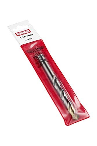 Image of Dormer A002S HSS High Speed Steel Jobber Drill Bit with 118 Degree Tin Tipped Split Point, Single Pouch Pack