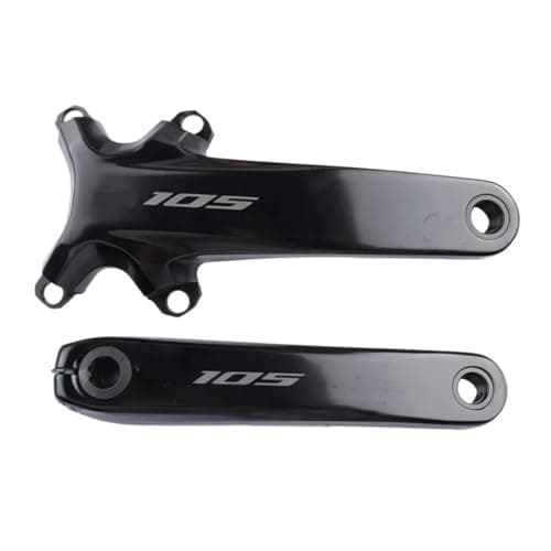 Image of Compatible For Shimano 105 R7100 Di2 2x12 Speed Road Bike Crankset FC-R7100 Crank Arm Pair 165mm 170mm 172.5mm 175mm(A Pair,165mm)