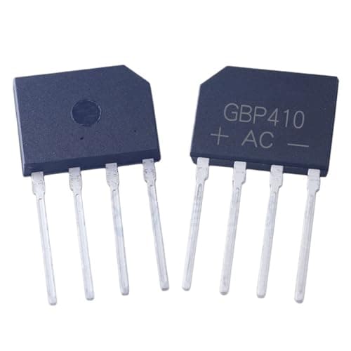 Image of 50/100/200/500/1000Pcs GBP410 Bridge Rectifier GBP410G Flat 4A/1000V DIP-4 Stack(50pcs)