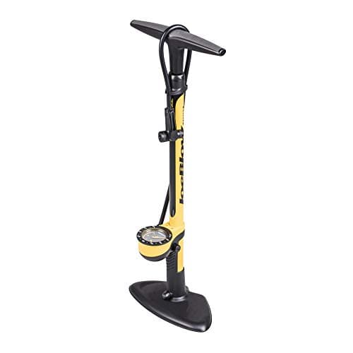 Image of Topeak Joe Blow Sport III Floor Pump, Yellow