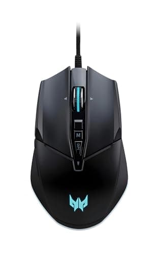 Image of Acer Predator Cestus 335 Gaming Mouse (19,000 DPI, 400 IPS Tracking, 10 Programmable Buttons, 0.5 ms Response Time, RGB Lighting), Black