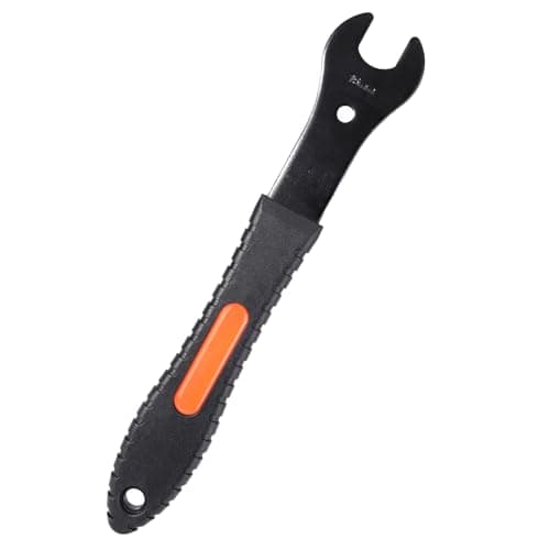 Image of Oumers Bicycle Pedal Wrench, Long Handle Bike Spanner 15 mm Repair Removal Tool for Bike Repair Cycling Mountain Bike MTB BMX Maintenance