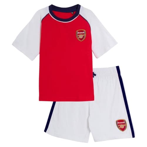 Image of Kids Arsenal FC Short Pyjamas 11-12 Years Red/White