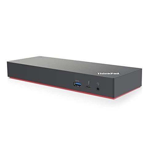 Image of LENOVO THINKPAD THUNDERBOLT 3 DOCK 135W INCLUDES POWER CABLE FOR UK,EU.