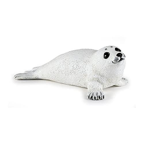 Image of Papo - Realistic Baby Seal Figure Toy for Kids - Ages 3+ - Marine Life Collection - Educational Play Marine Animals - Gift Idea Toy for Girls and Boys - 8 Cm X 4.2 Cm X 2.3 Cm
