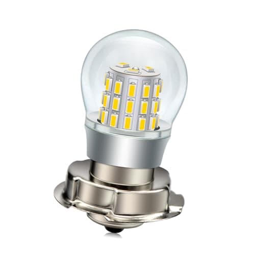 Image of Ruiandsion P26S LED Bulb Warm White 4300K 3014 LED Chip 39SMD 10V 24V 30V for Motorbike Fog or Daytime Running Lights Pack of 1