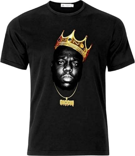 Image of Biggie Smalls Hip Hop Mens T Shirt Size XL Black