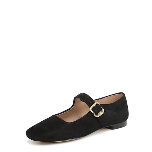 Image of Sam Edelman Shoes for Women - Michaela Mary Jane Flat Medium Fit Black UK 3