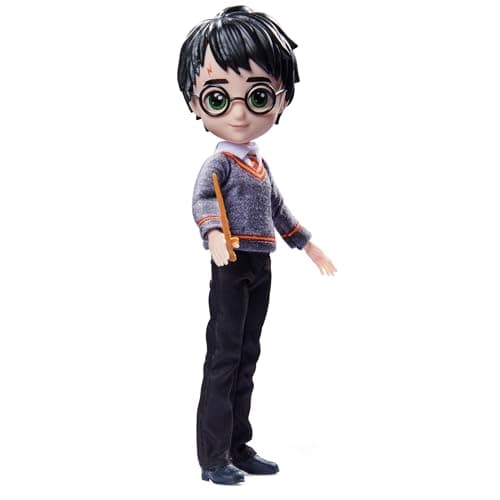 Image of Wizarding World, Harry Potter Collectible 8 inch Doll in Hogwarts Gryffindor Uniform with Accessories Kids Toys for Girls and Boys Ages 5 and Up
