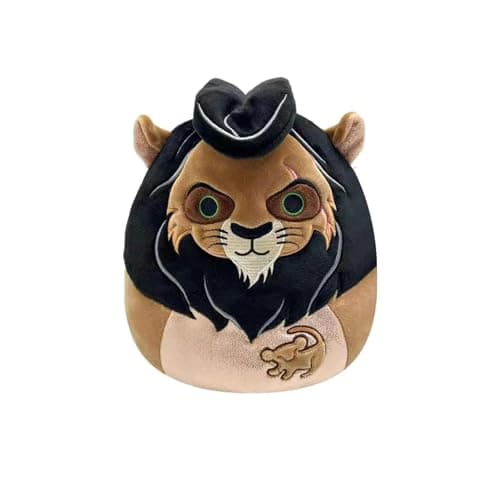 Image of Squishmallows Scar The Lion from The Lion King 8 Inch Plush