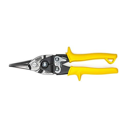 Image of Wiss M3R Metalmaster Compound Action Aviation Snips, Cuts Straight, Left and Right , Yellow, 248mm/ 9-3/4-Inch