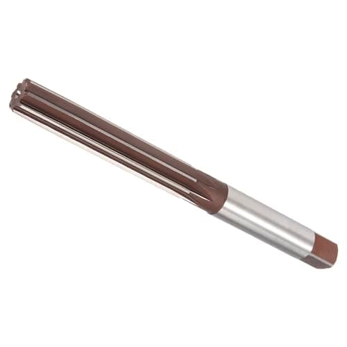 Image of CoCud Hand Reamer, 15mm Cutting Diameter 6 Flutes H8, Alloy Steel Straight Shank Reaming Drill Bit - (Applications: for Aluminum Iron Copper Plastic Wood)