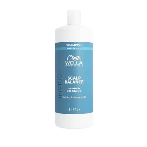 Image of Wella Professionals INVIGO SCALP BALANCE Sensitive Scalp - Gentle Cleansing Shampoo - Dry Scalp Shampoo For Sensitive Scalps - Fragrance Free(1L)